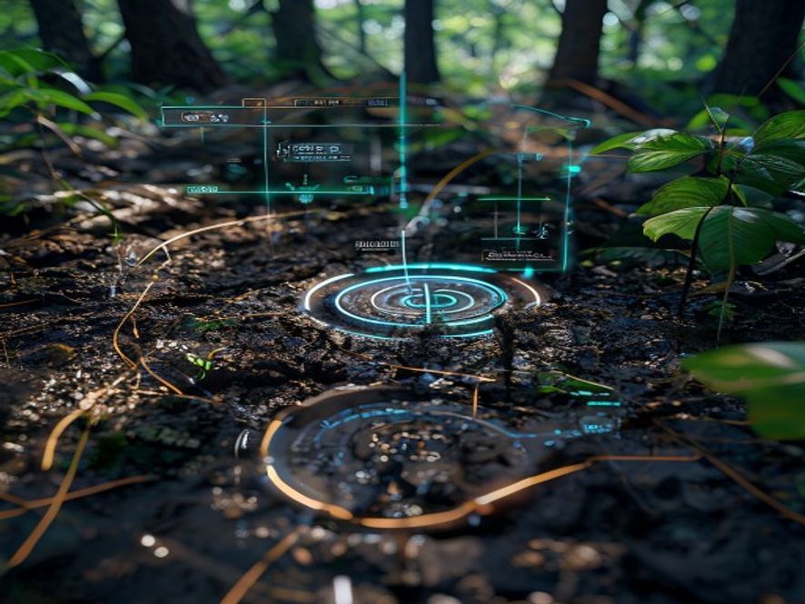 AI Computer Vision detecting forest biodiversity